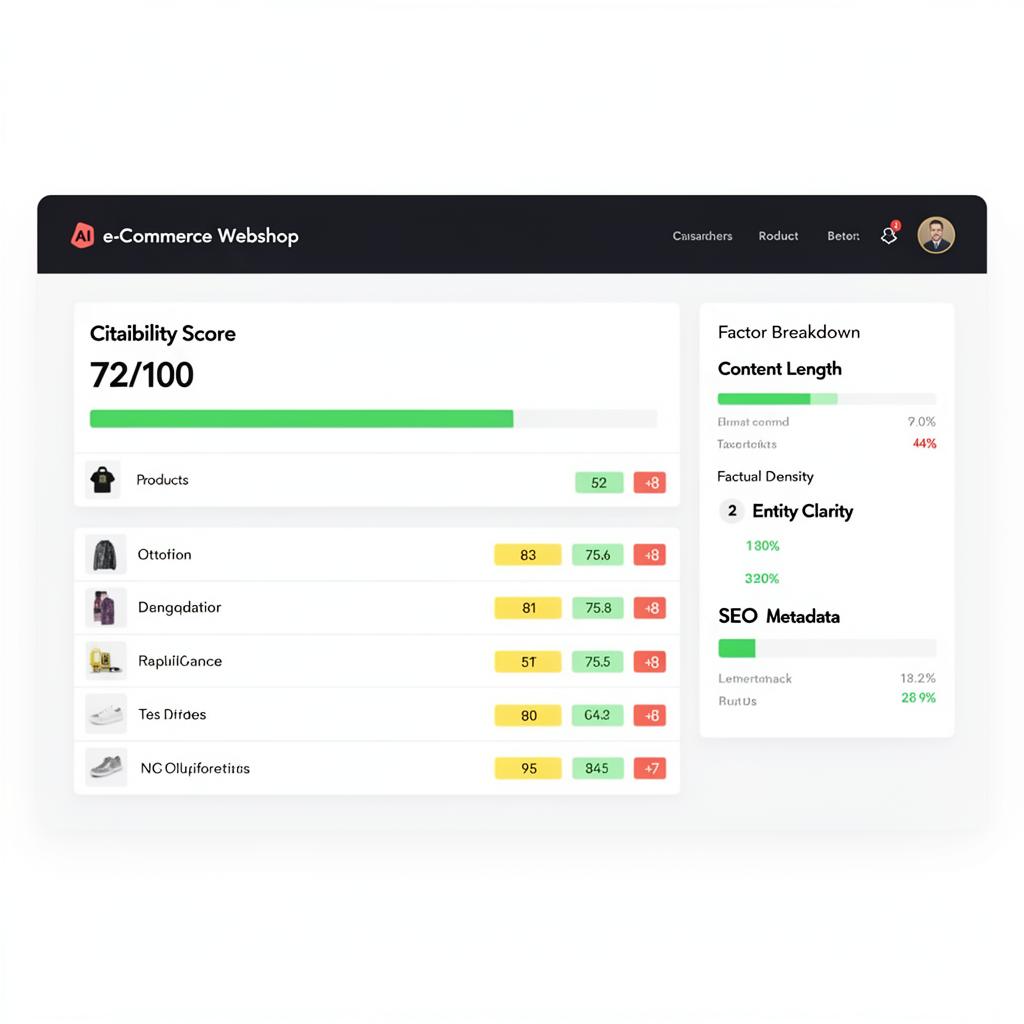 AI Visibility dashboard met citations van pshly.ai in ChatGPT, Perplexity en Gemini
